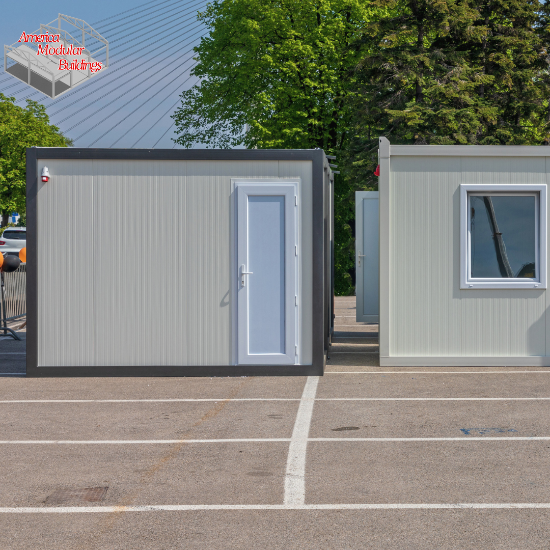 Interior of a large, open modular space