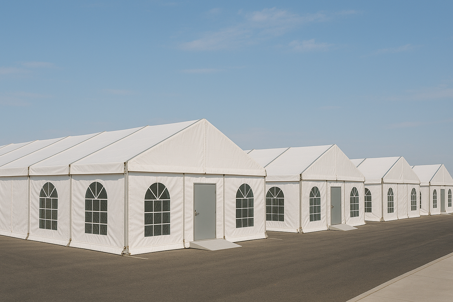 Modern modular building in a snowy mountain setting, representative of Salt Lake City