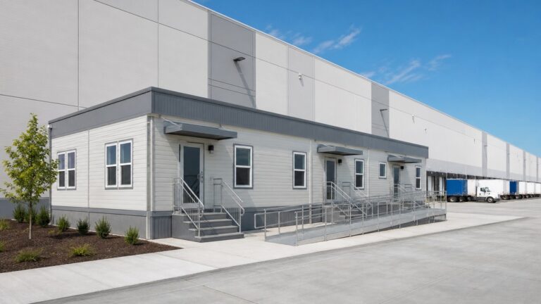 Industrial modular buildings: warehouse offices, storage buildings and plant structures (2026 guide)